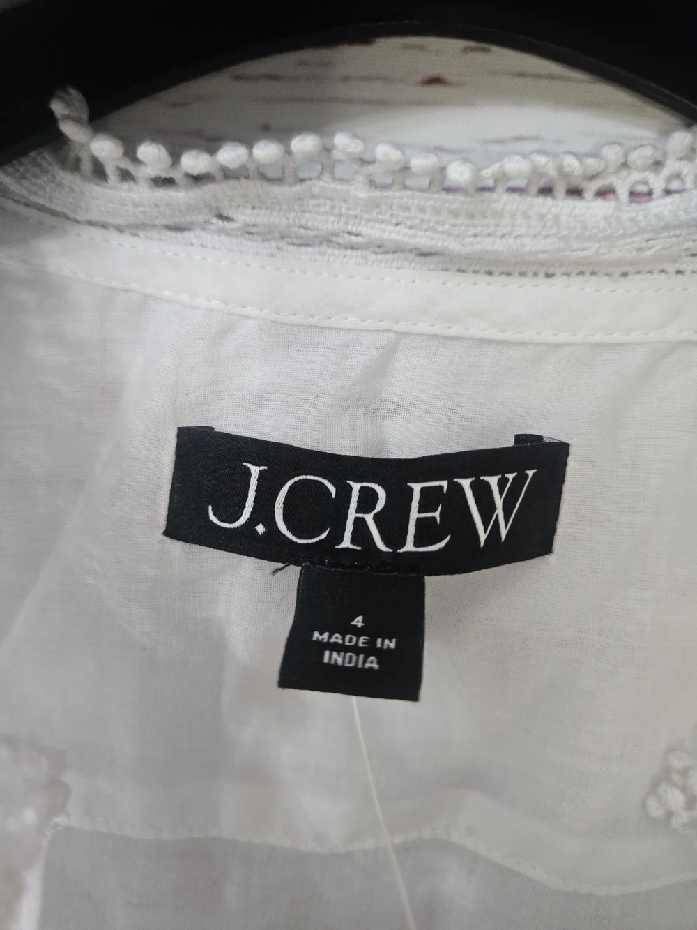 J.Crew Women’s Light Blue Chambray Button Down Shirt Size 4 NWT